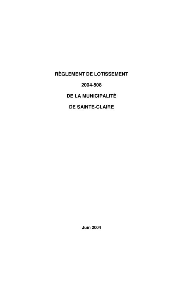 thumbnail of Reglement-2004-508-lotissement